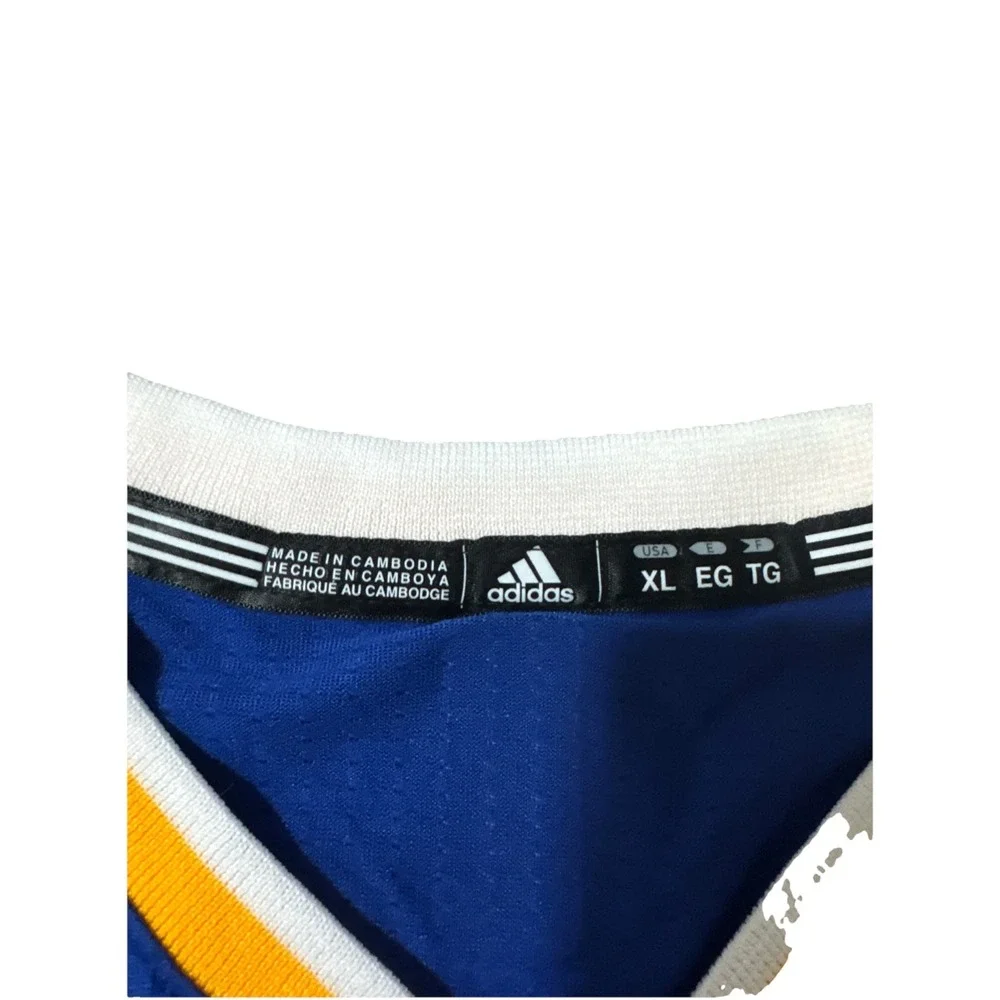 Stephen Curry Adidas 2015 2016 NBA Finals Warriors Jersey Size Youth XL +2" - Picture 6 of 13